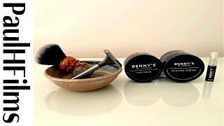 Wilkinson Sword Flip-Top DE Razor | Benny's Of London Shaving Cream