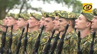 Более 1200 новобранцев внутренних войск МВД Беларуси приняли присягу