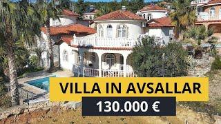 Villa For Sale in Alanya Turkey. With pool and seaview. Property in Turkey