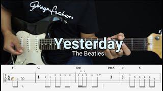 Yesterday - The Beatles - Electric Guitar Cover + TAB