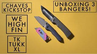 3 EDC Knives That Demand Your Attention!!