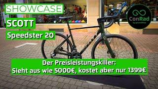 SCOTT Speedster 20 Bike [2022] mit Carbongabel | Kurzvorstellung [ConRad]