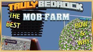 Truly Bedrock S1 EP17 Mob Farming with Foxynotail Minecraft Bedrock Edition MCPE, MCBE