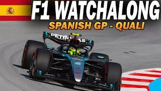  F1 Watchalong - SPANISH GP - QUALI - with Commentary & Timings