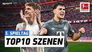 Bayern-Hammer und Mega-Comeback | Die Top 10 Szenen der Bundesliga