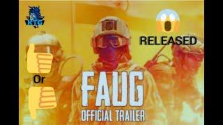 FAUG TRAILER || FAUG OFFICIAL TRAILER RELEASED