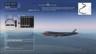 Japan Airlines Flight 123 - X-Plane 11 accident simulation