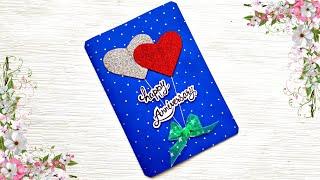 Beautiful Handmade Anniversary Card Idea / DIY Greeting Cards for Anniversary