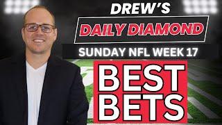 Sunday NFL Week 17 Predictions and Picks | Drew's Daily Diamond | Weekly NFL Picks | 12/29/24