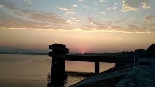 Sun rise at Sukhna Lake