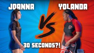 Women's BJJ Match | Joanna vs Yolanda | Absolute Semi-Final