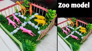 MINI ZOO | How to make zoo model at home