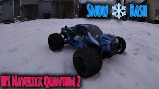 HPI Maverick Quantum 2 Snow Bashing! 