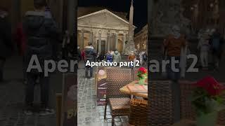 Spritz at the Pantheon