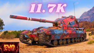 FV215b (183)  11.7K Damage 7 frags & FV215b 183  10.5K Dmg  World of Tanks ,WoT ,Games replay
