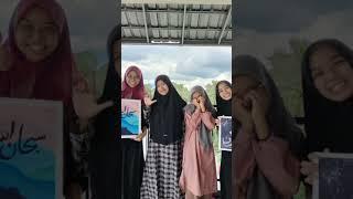 kunjungan mahasiswa UNJ ke pesantren Lemka #kaligrafi #universitasnegerijakarta #santri