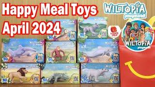 McDo April 2024 Happy Meal Playmobil Wiltopia Unboxing