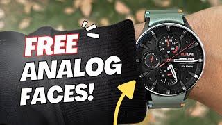 Galaxy Watch 7 Amazing Analog Free WatchFaces!