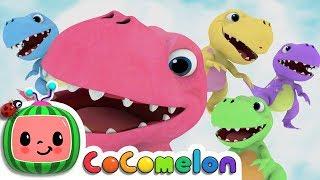 Five Little Dinosaurs | CoComelon Nursery Rhymes & Kids Songs