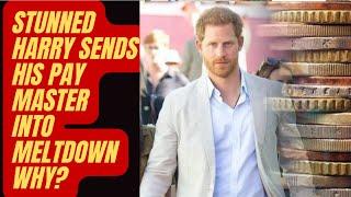 HARRY SENDS HIS PAYMASTERS INTO MELTDOWN WITH THIS MADNESS #royal #princeharry #money