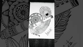 Mandala art|| beautiful mandala art|.......|#art #drawing #love #song #mandala drawing#roshni