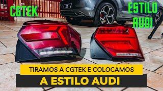 NOVA LANTERNA ESTILO AUDI NO PROJETO POLO R