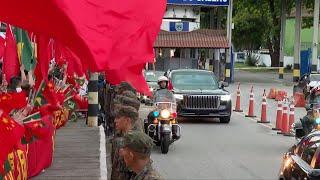 Xi Jinping receives warm welcome upon arrival in Rio de Janeiro