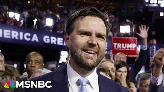 ‘This guy is a gift’: Nicolle Wallace on JD Vance being chosen as Trump’s running mate