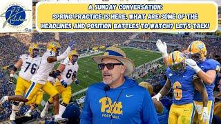 A Sunday Conversation: Spring Practice Is Here, Headines For Spring, and Position Battles.
