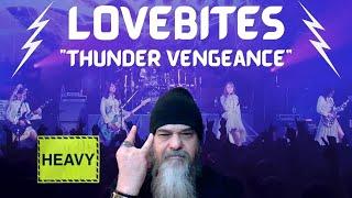 Metal Dude * Musician (REACTION) - LOVEBITES / Thunder Vengeance [Live at Zepp DiverCity Tokyo 2020]