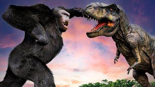 The Evolution of Kong 2 VS Tyrannosaurus Rex | The New Empire | HORROR SHORT FILM | SC GAME DG2T