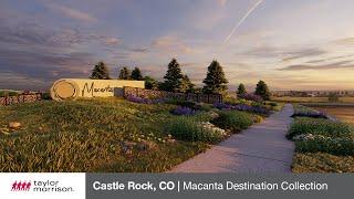 New Homes in Castle Rock, CO | Macanta Destination Collection