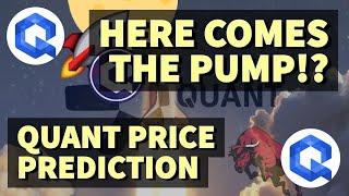 HERE COMES THE PUMP!? | QUANT PRICE PREDICTION 2021 | QNT PRICE PREDICTION | QNT ANALYSIS