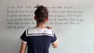Learn How to Use the Present Continuous in French - French grammar