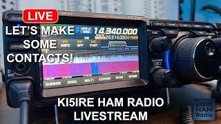SUNDAY AFTERNOON HAM RADIO LIVESTREAM Let's Make Some Contacts!