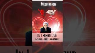 In 1 Minute zur Gehirn-Herz-Kohärenz: ️Anleitung von Gregg Braden