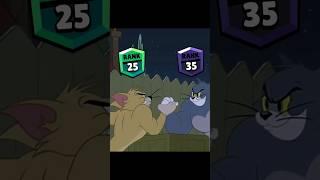 Brawl Stars Tom and Jerry Rank Up #edit #tomandjerry #supercell #brawlstars #shorts