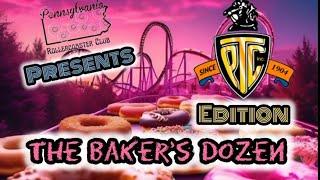 The Baker's Dozen --- Episode 3: Philadelphia Toboggan Coasters Top 13 Rollercoasters 2024