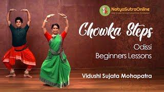 Learn Chowka Steps in Odissi Beginners Lessons | The Techniques of Guru Kelucharan Mohapatra