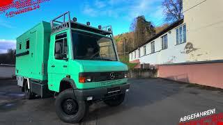 Mercedes Düdo becomes Kermit - the MERCEDES BENZ T2 VARIO is transformed into an expedition vehicle!