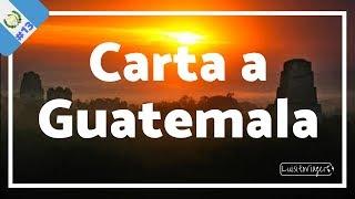 Carta a Guatemala! Gracias por tantos atardeceres, belleza y momentos inolvidables - luisitoviajero