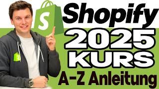 Shopify Shop aufbauen 2025 KURS - Dropshipping, Print on Demand, online Kurse, eigene Produkte