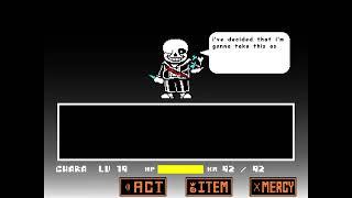 "ULBR is the easiest Undertale fangame"