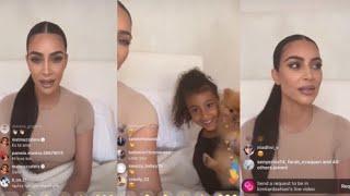 Kim Kardashian Instagram Live l 10.04.2020