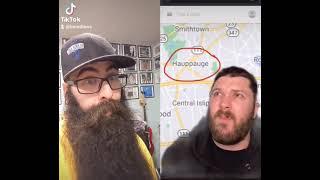 Beard Laws TikTok Reacting To Names Of New York Being Said Very Wrong - #shorts