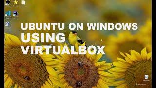 Installing Ubuntu Jammy Jellyfish (22.04 LTS) on Windows using VirtualBox