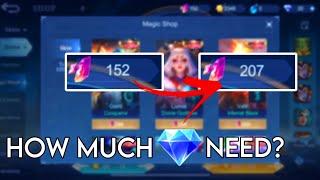 One Legend Skin Calculation!! | How Much It Take To Get To 200 Magic Cores! | MLBB |