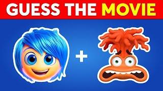 Guess the MOVIE by Emoji  Inside Out 2, Wish, The Little Mermaid