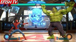 Spider-Man & Iron Man vs Hulk & Doctor Strange (Hardest AI) - Marvel vs Capcom: Infinite