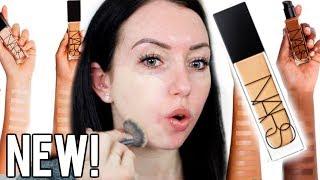 NEW! NARS RADIANT LONGWEAR FOUNDATION {First Impression Review & Demo!} Fair Skin- Mont Blanc